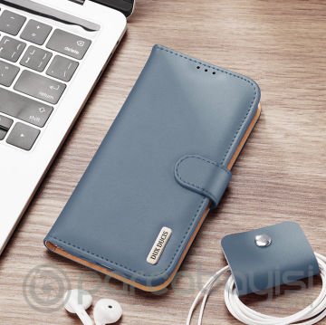 Dux Ducis iPhone 13 Pro Max Kılıf Mıknatıslı Cüzdanlı Deri Kılıf Hivo Series