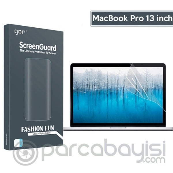 GOR MacBook Pro 13 inch Darbe Emici Ekran Koruyucu