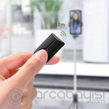 Baseus Lovely Uzaktan Kumandalı Standlı Selfie Özçekim Çubuğu Tripod