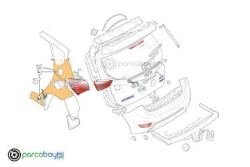 Venga Arka Paçalık İç Sağ Orjinal | 868621P000