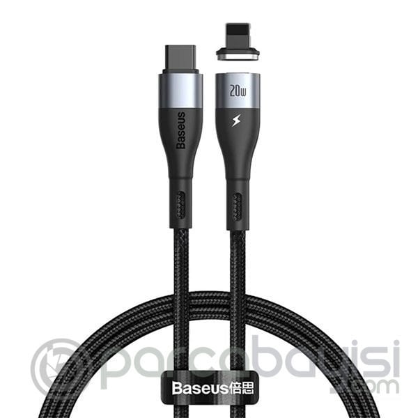Baseus PD 20W İPhone 13,12,11,XS USB-C Manyetik Şarj Kablosu 2m