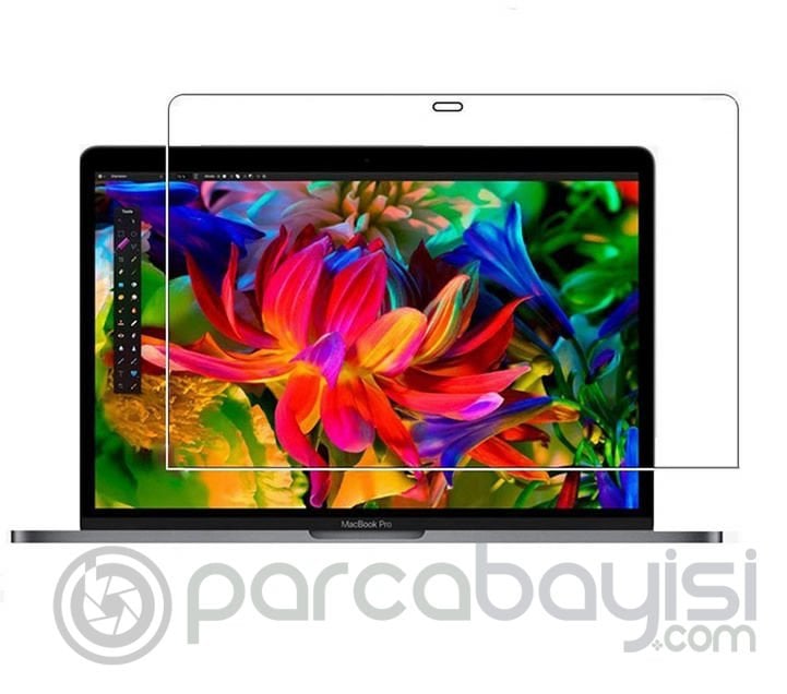 Macbook Pro 15.4,A1398 Retina Kırılmaz Cam Ekran Koruyucu