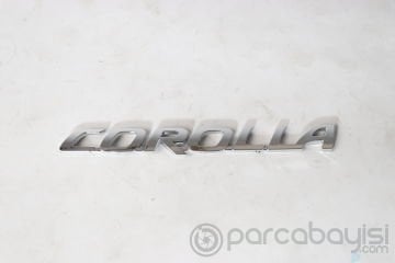 COROLLA  TOYOTA AMBLEM,YAZI ARKA  | 7544212A11 | 7544212A11