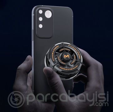 Memo CX-02 Manyetik Kablosuz Şarj ve Cep Telefon Soğutma Fanı Radyatör Soğutucu