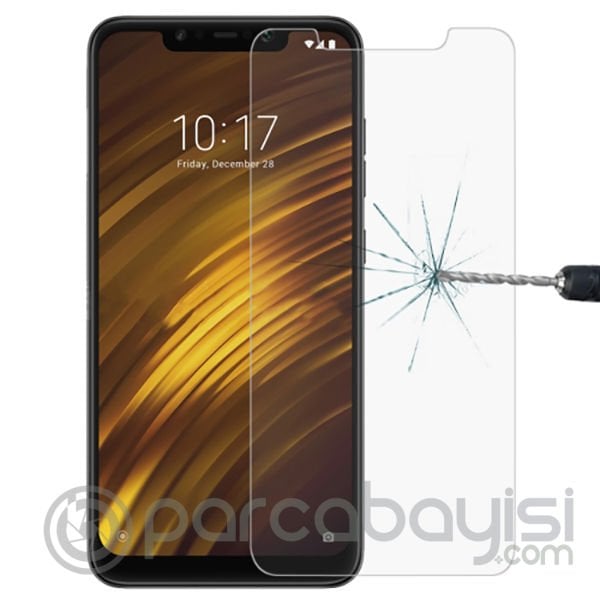 Xiaomi Pocophone F1 Kırılmaz Cam Ekran Koruyucu