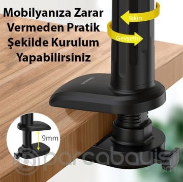 BASEUS Otaku Life Pro Rotary Adjustment Lazy Esnek Telefon - Tablet Tutucu Stand