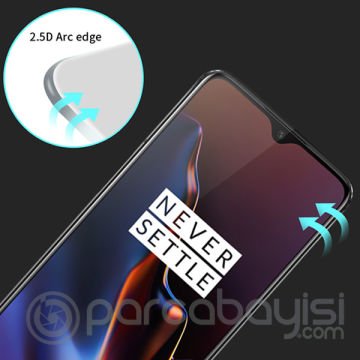 OnePlus 7 3D Full Kaplama Tempered Kırılmaz Cam Ekran Koruyucu