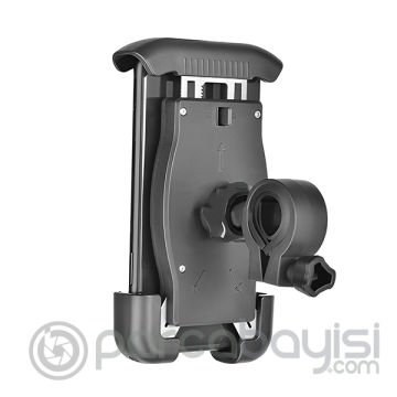 Ally TT-T45 Motor ve Bisiklet Gidonu İçin 360 Dönebilen Telefon Tutucu