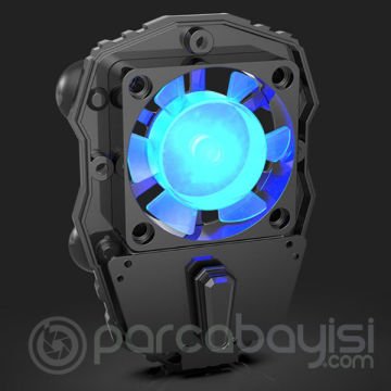 MEMO FL01  Telefonu Soğutma Fanı Radyatör Soğutucu Led iOS Android Pubg Gaming