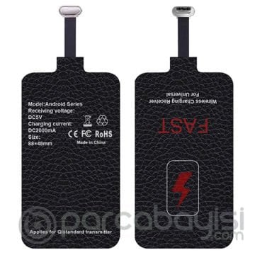 ALLY Usb Type C Kablosuz Wireless Şarj Alıcısı 5V-2A 10W