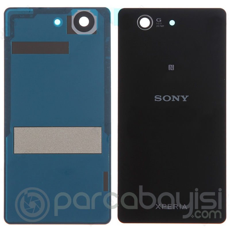 Sony Xperia Z3 Mini Compact Arka Pil Kapağı Lens