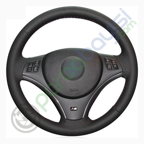 Bmw E53 Araca Özel Dikişli Deri Direksiyon Kılıfı