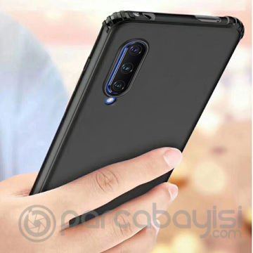 Xiaomi Mi A3 CC9E Anti-Drop Darbe Emici Silikon Kılıf