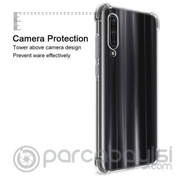 Xiaomi Mi A3 CC9E Anti-Drop Darbe Emici Silikon Kılıf