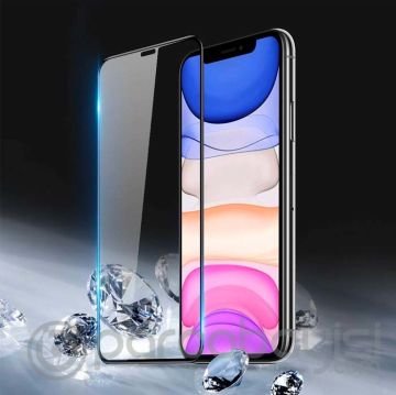 Dux Ducis iPhone 11 6.1inç Tempered Cam Ekran Koruyucu 10D Full Kaplama