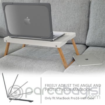 MacBook Pro 16 inch A2141 (2019) Şeffaf Standlı Koruyucu Kılıf