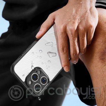 Dux Ducis iPhone 14 Pro Aimo Series Premium Buzlu Sert PC-TPU Kılıf