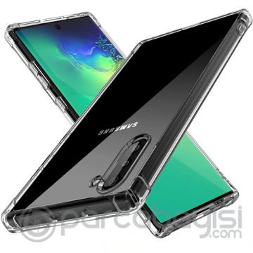 Sm Galaxy Note 10 Anti-Drop Darbe Emici Silikon Kılıf