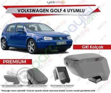 Vw Golf 4 Uyumlu Gri Kolçak Kol Dayama Ultra Kaliteli