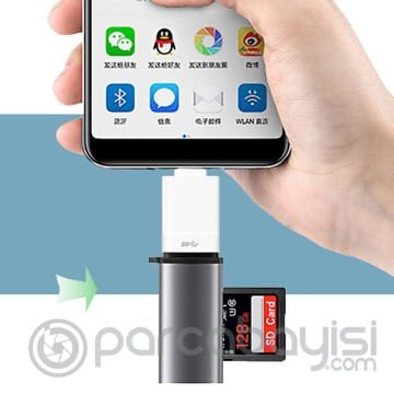 İPhone NK-03 Usb to Otg İPhone 11,11Pro XR SX 6-7-8 İPhone 6-7-8 Plus