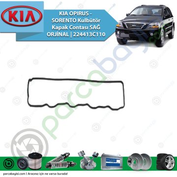 Kia Opırus - Sorento Kulbütör Kapak Contası Sağ Orjinal | 224413C110