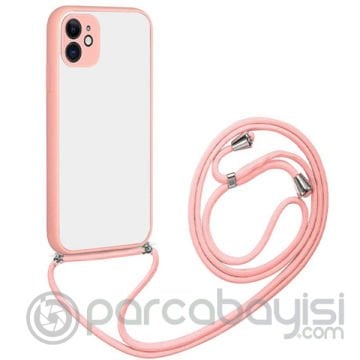 ALLY iPhone 11 6.1 Askılı Koruyucu Silikon Kılıf