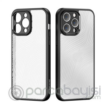 Dux Ducis iPhone 13 Pro Max Aimo Series Premium Buzlu Sert PC-TPU Kılıf