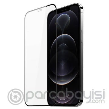 Dux Ducis iPhone 12 Pro Max 6.7inç Tempered Cam Ekran Koruyucu 10D Full Kaplama