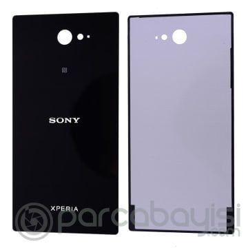 Sony Xperia M2 Arka Pil Kapağı Lens