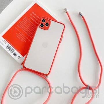 ALLY iPhone 11 Pro 5.8 Askılı Koruyucu Silikon Kılıf