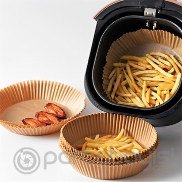 Ally 50 Adet Tek Kullanımlık Yapışmaz Airfryer Pişirme Kağıdı