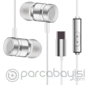Ally Usb Type-C Çıkışlı Piston Kulaklık Mi6 Htc U11 Kulaklık