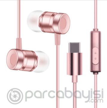 Ally Usb Type-C Çıkışlı Piston Kulaklık Mi6 Htc U11 Kulaklık