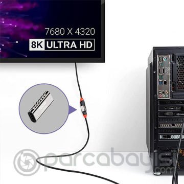 ALLY 100W 20Gbps Çift Yönlü Dişi Type-C Uzatma Adaptörü Type-C Çevirici