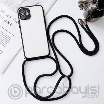ALLY iPhone 12 Mini 5.4 Askılı Koruyucu Silikon Kılıf
