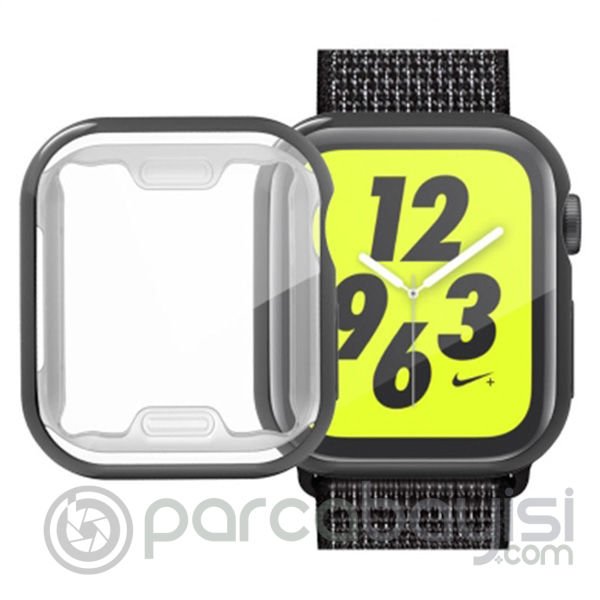 Ally Apple İWatch 4-5 40mm 360 Koruma Ultra Slim Silikon Kılıf