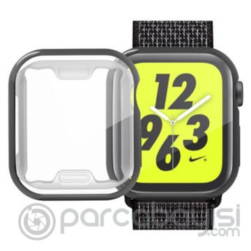Ally Apple İWatch 4-5 40mm 360 Koruma Ultra Slim Silikon Kılıf
