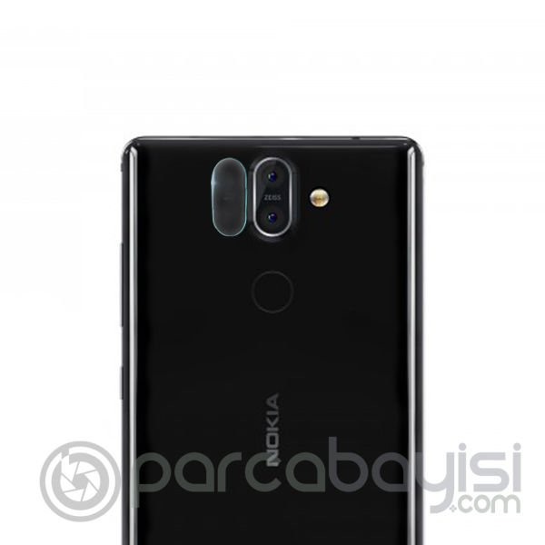 Nokia 8 Sirocco Yüksek Çözünürlüklü Kamera Lens Koruma Camı
