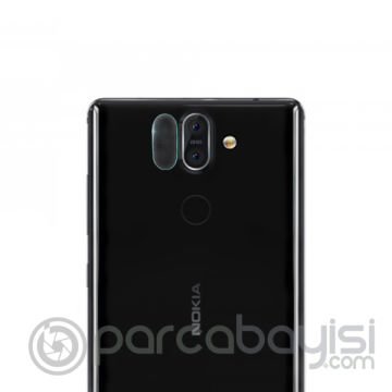Nokia 8 Sirocco Yüksek Çözünürlüklü Kamera Lens Koruma Camı
