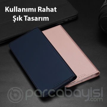 Dux Ducis Xiaomi Poco X5 5G Kılıf Skin Pro Series Flip Cover Kapaklı Kılıf