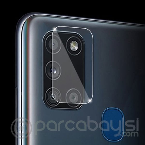 Ally Samsung Galaxy A21S Tempered Cam Kamera Koruyucu