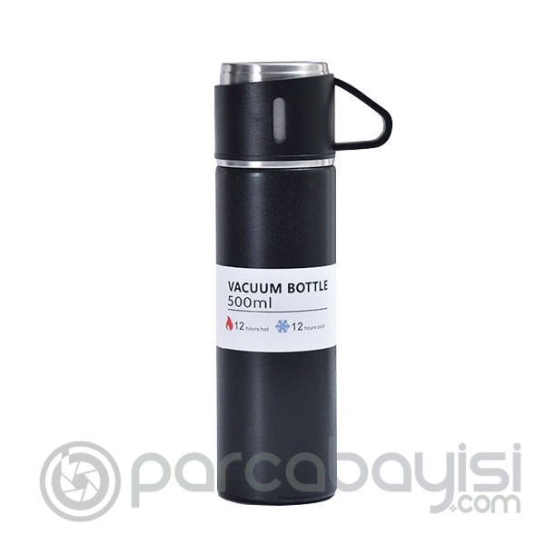 Ally 500ml Bardak Başlı Paslanmaz Çelik Termos