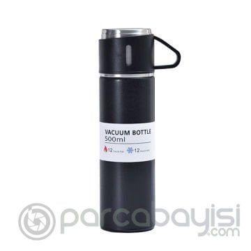 Ally 500ml Bardak Başlı Paslanmaz Çelik Termos