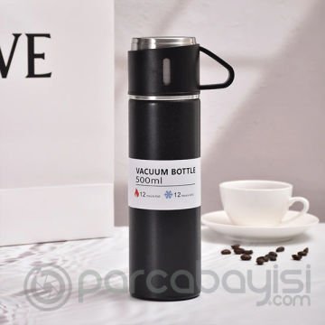 Ally 500ml Bardak Başlı Paslanmaz Çelik Termos