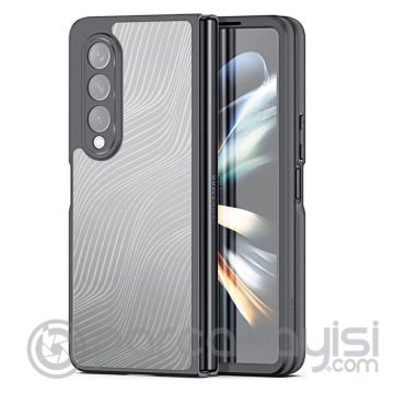 Dux Ducis Samsung Z Fold4 5G Aimo Series Premium Buzlu Sert PC-TPU Kılıf