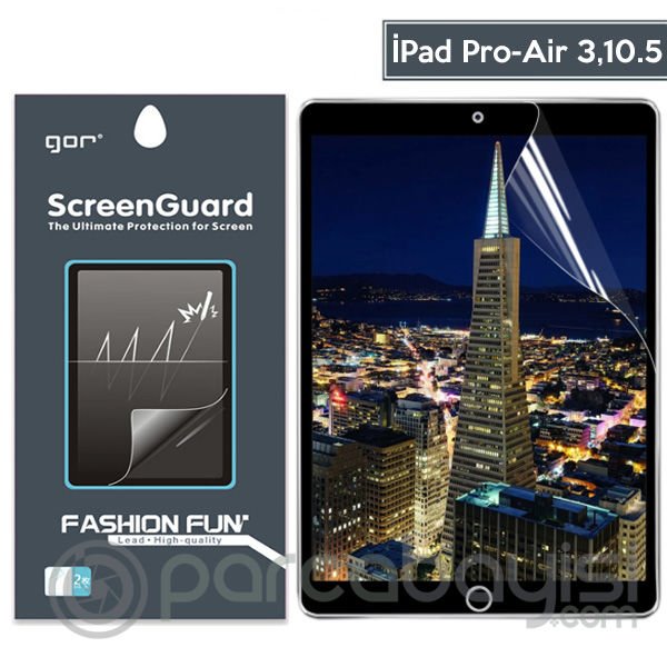Gor Apple İPad Pro-Air 3,10.5 Darbe Emici Ekran Koruyucu
