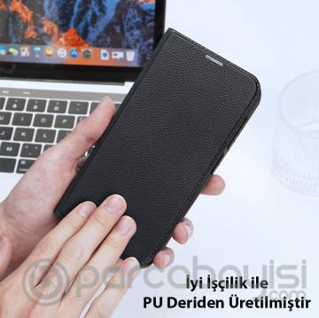 Dux Ducis SM Galaxy S23 Plus Kılıf Skin X2 Series Magnetic PU Deri Manyetik Kapaklı Kılıf