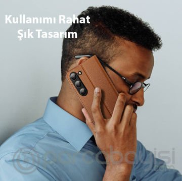 Dux Ducis SM Galaxy S23 Plus Kılıf Skin X2 Series Magnetic PU Deri Manyetik Kapaklı Kılıf