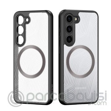 Dux Ducis Samsung S23 Aimo Series MagSafe Premium Buzlu Sert PC-TPU Kılıf