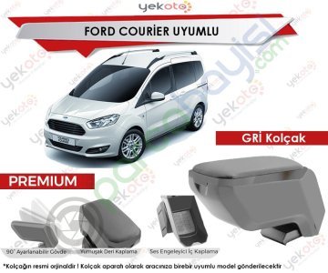 Ford Courier Uyumlu Gri Kolçak Kol Dayama Ultra Kaliteli